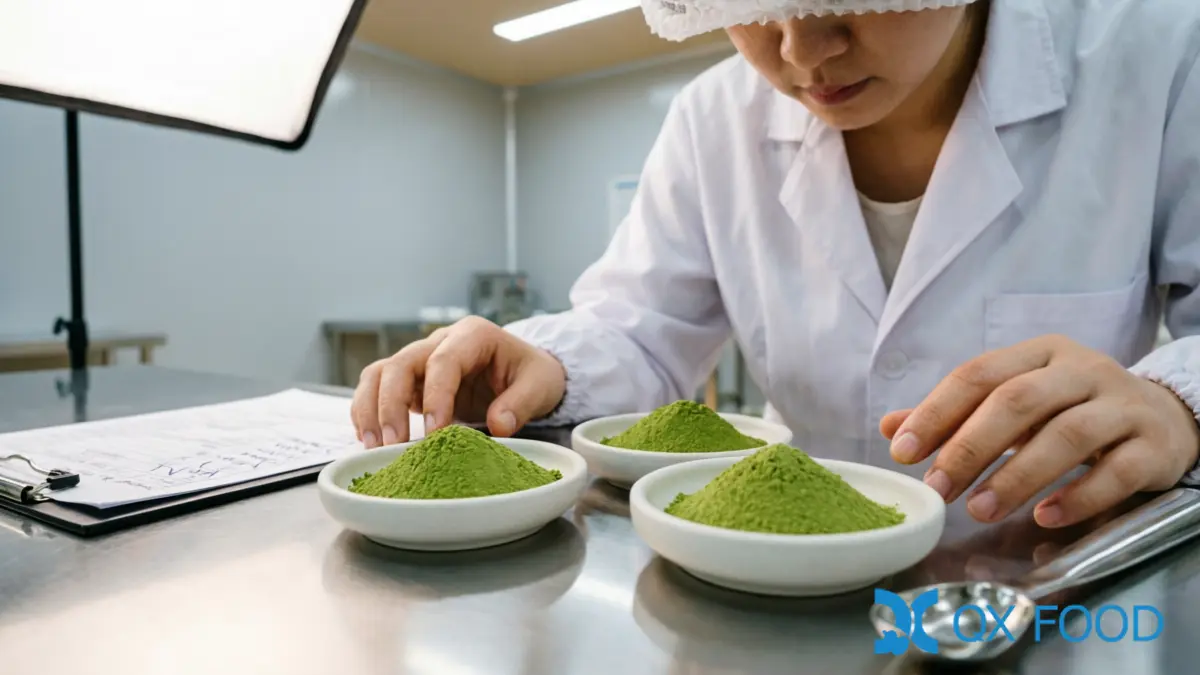 Matcha Powder Quality Documentation — MP-K40 COA and Food Safety Certificates