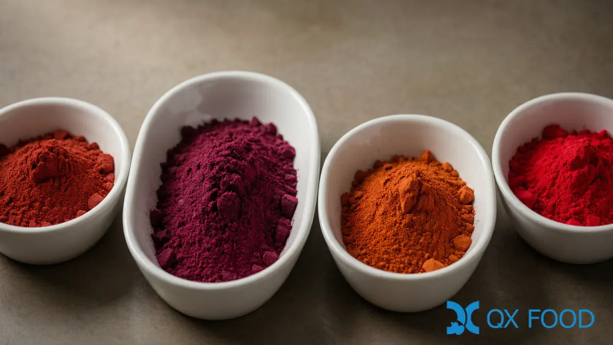 Natural Red Options - Lycopene, Beetroot, Paprika and Carmine Compared by Application