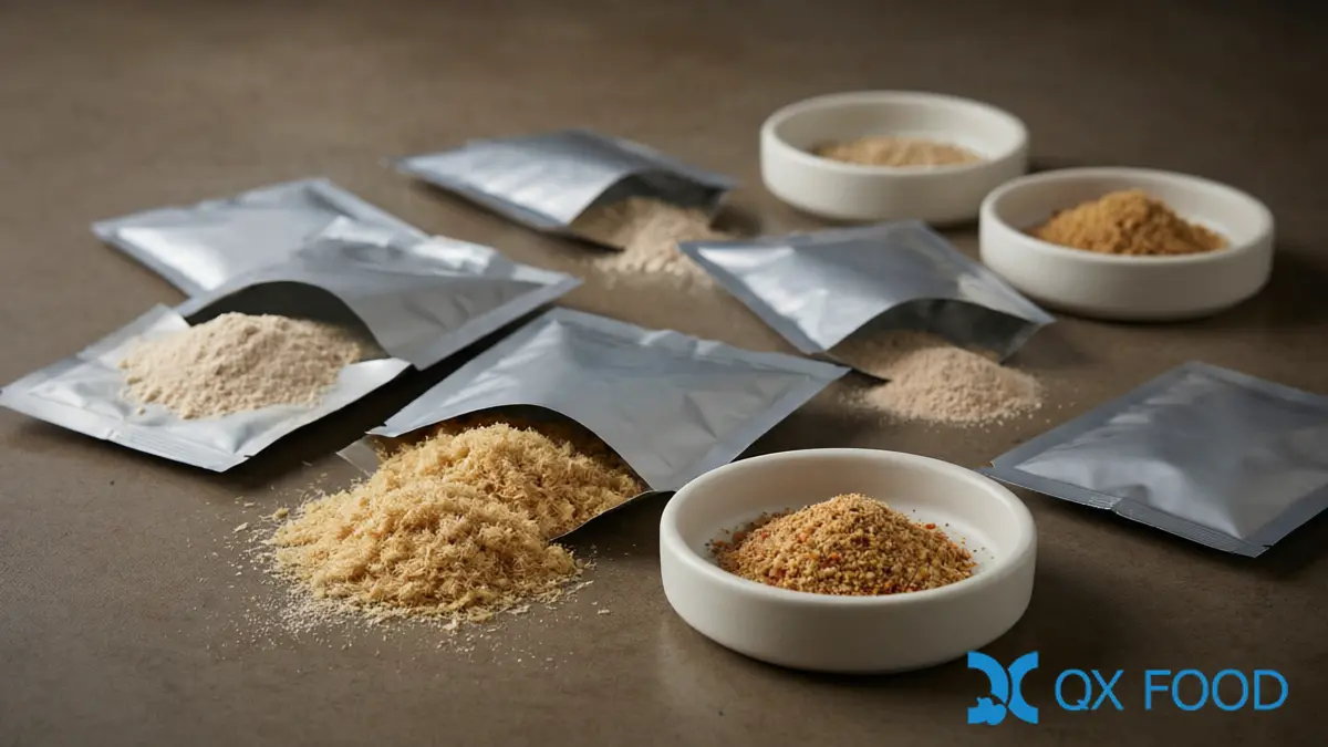 Seasoning Sachet Components - HVP, Yeast Extract and Seasoning Powder Layers