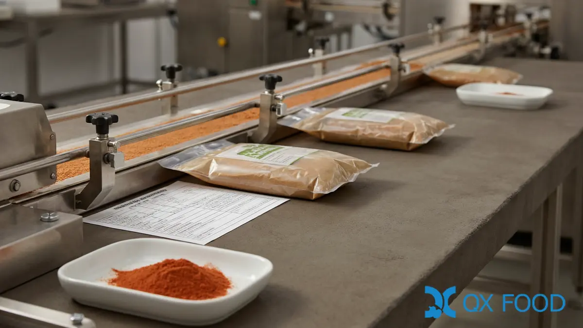 Organic Tomato Powder Certification and Sourcing 5 Organic and Conventional Lines - Commingling Prevention on Shared Equipment