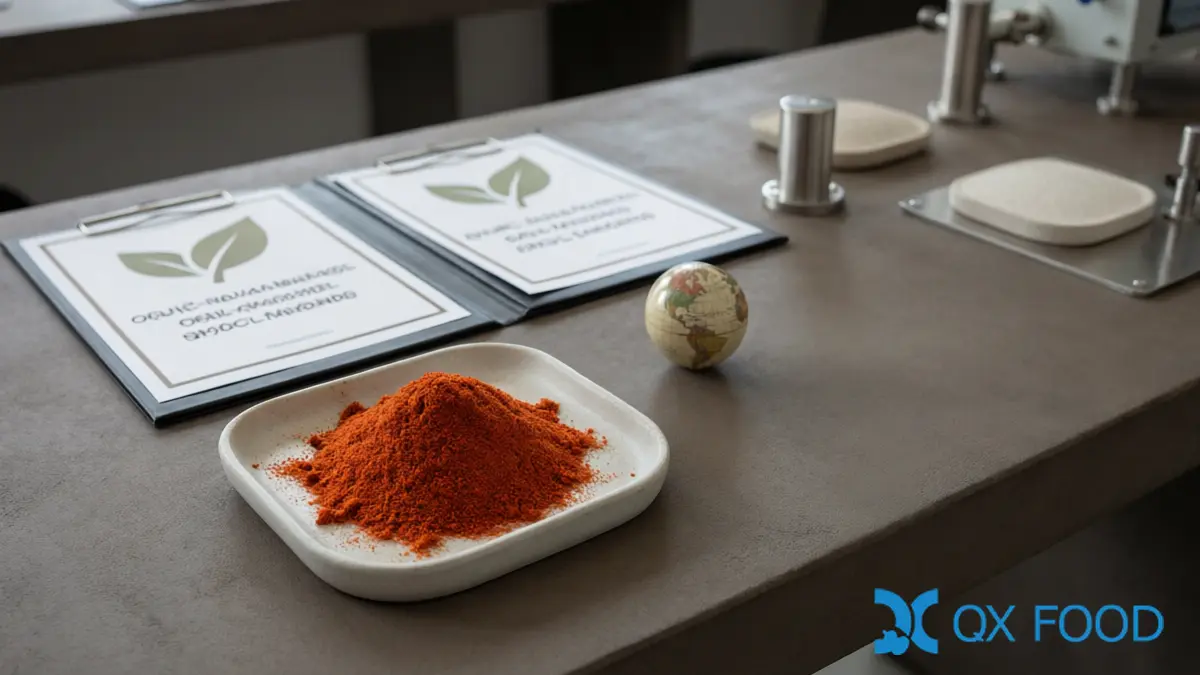 Organic Tomato Powder Certification and Sourcing 3 Organic Certification Routes - Destination Market Decides the Route