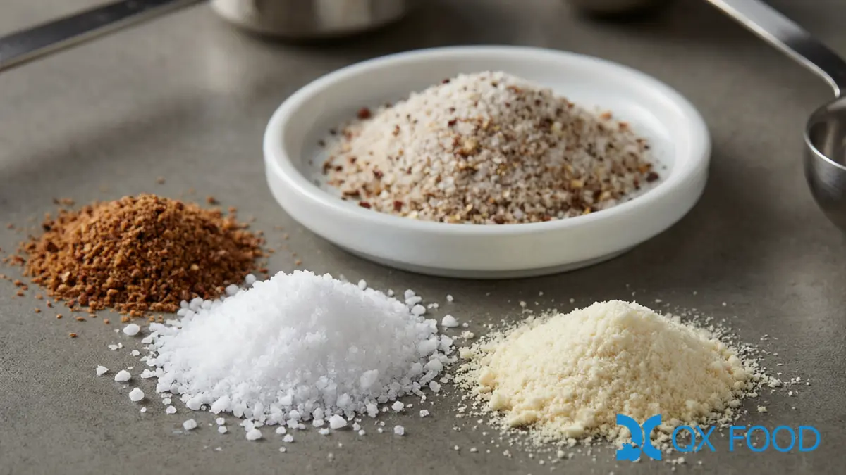 Pepper Salt Seasoning - Formulation Ingredients Salt and Spice