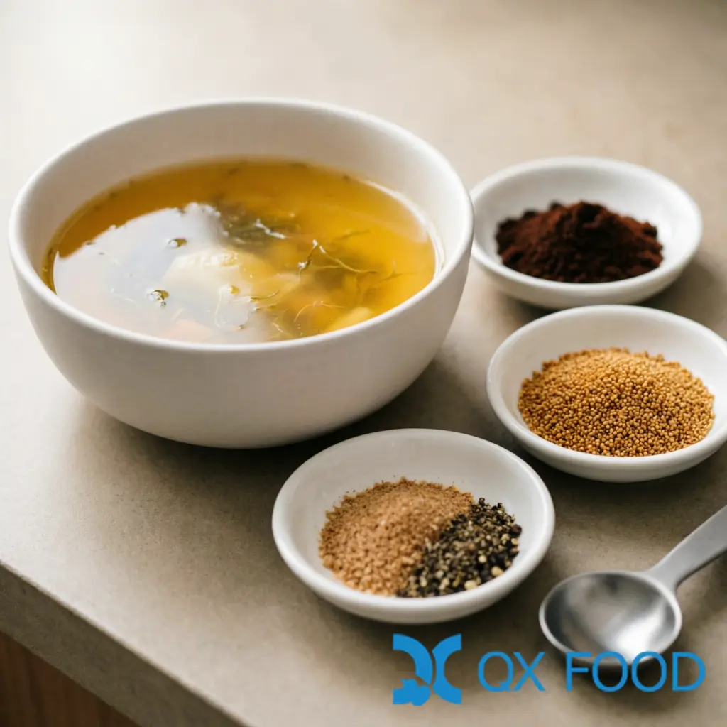 Plant Based Soup Umami ??Soy Sauce Powder, Yeast Extract and Spices for Vegan Broth