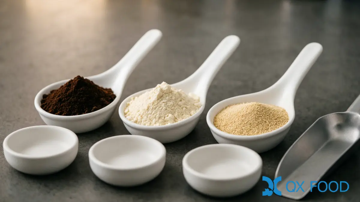 Plant Based Meat Flavor: Savory Systems for Meat Analogues | QXFOOD 5 Plant Based Umami Sources — Soy Sauce Powder, HVP and Yeast Extract for Meat Analogues