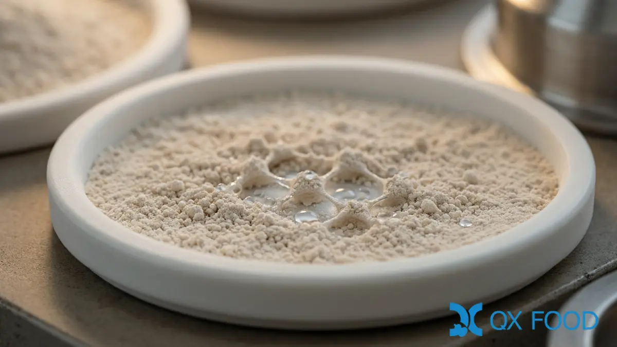Powder Caking Prevention for Food Ingredients 3 Moisture-Induced Liquid Bridges - One of Several Powder Caking Mechanisms