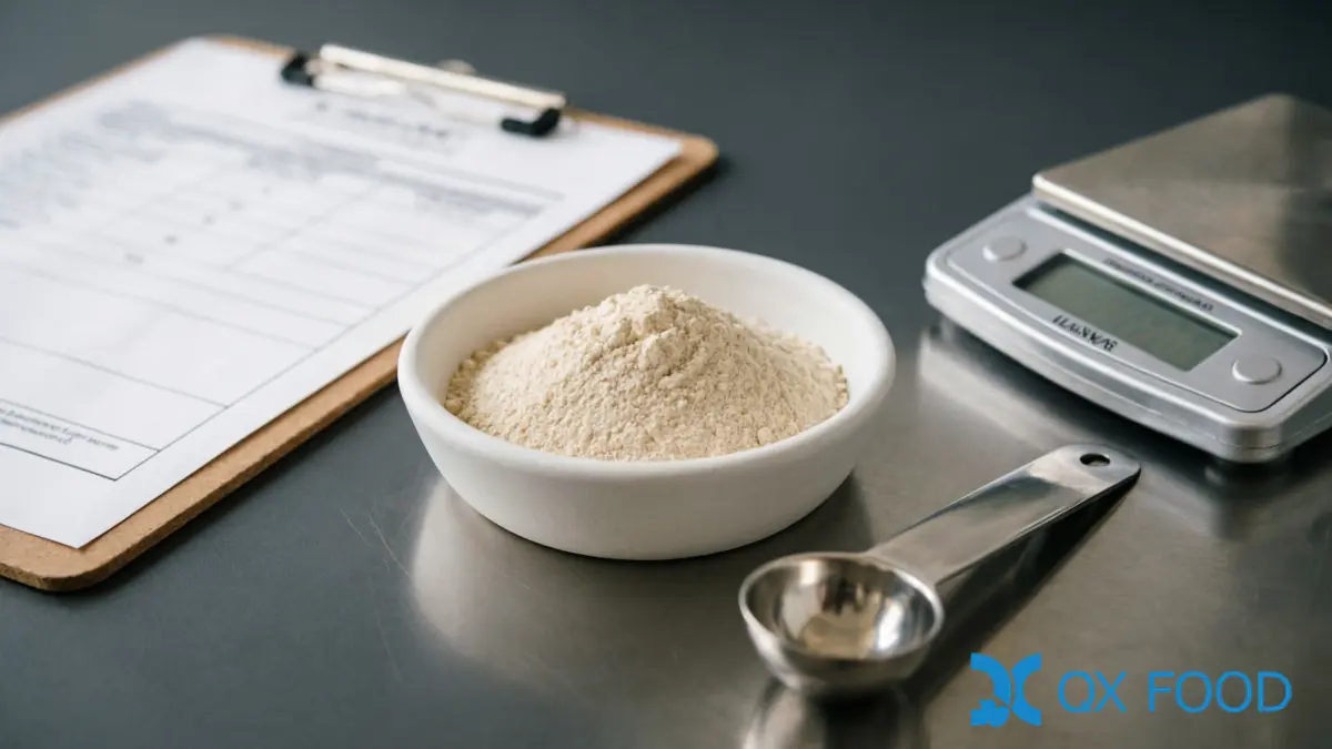 Quantified Recipe Formula Sheet — Weight-Based Dosing for Central Kitchen Production