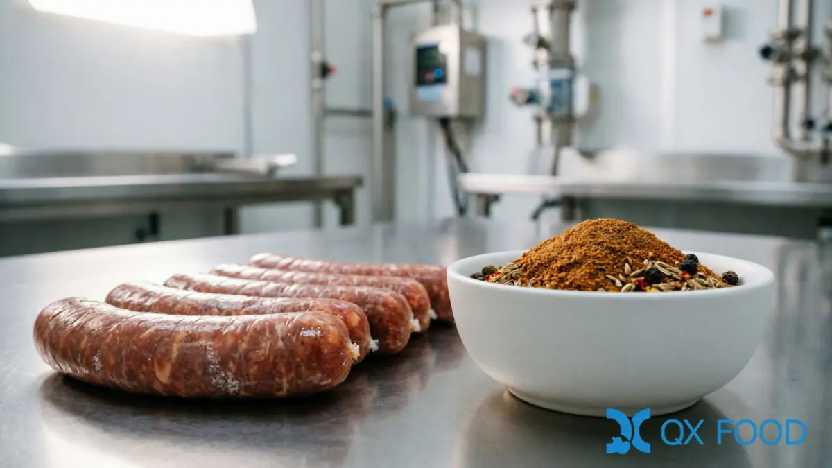 Meat Seasoning for Sausage & Processed Meat: Formulation Guide 4 Sausage and Processed Meat Seasoning — Emulsion, Dry-Cured and Coarse Grind Lines