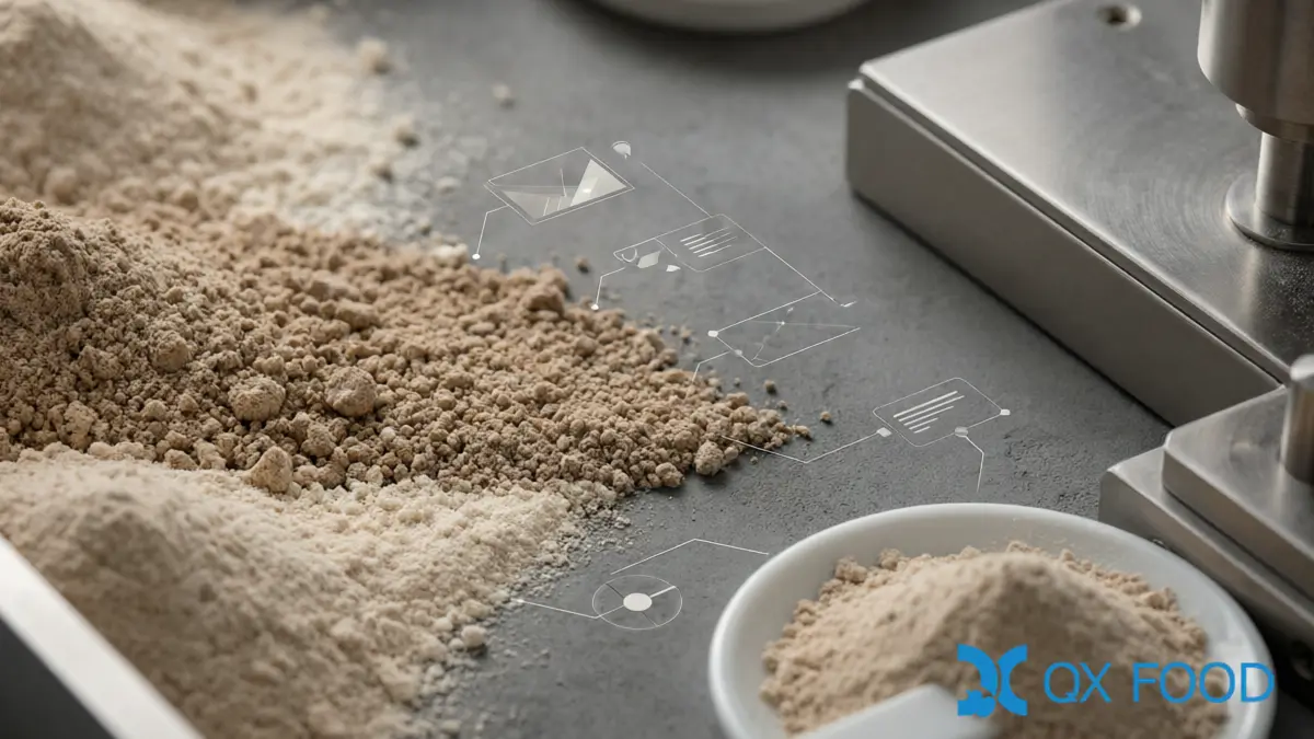 Compound Seasoning Production - Segregation Control by Particle Size Matching