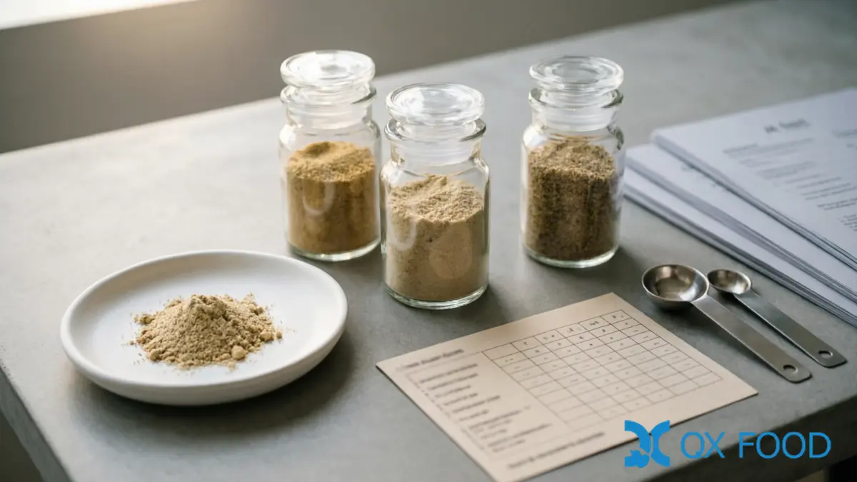 Seasoning Supplier Evaluation Scorecard — Five Criteria for Snack Manufacturer Qualification