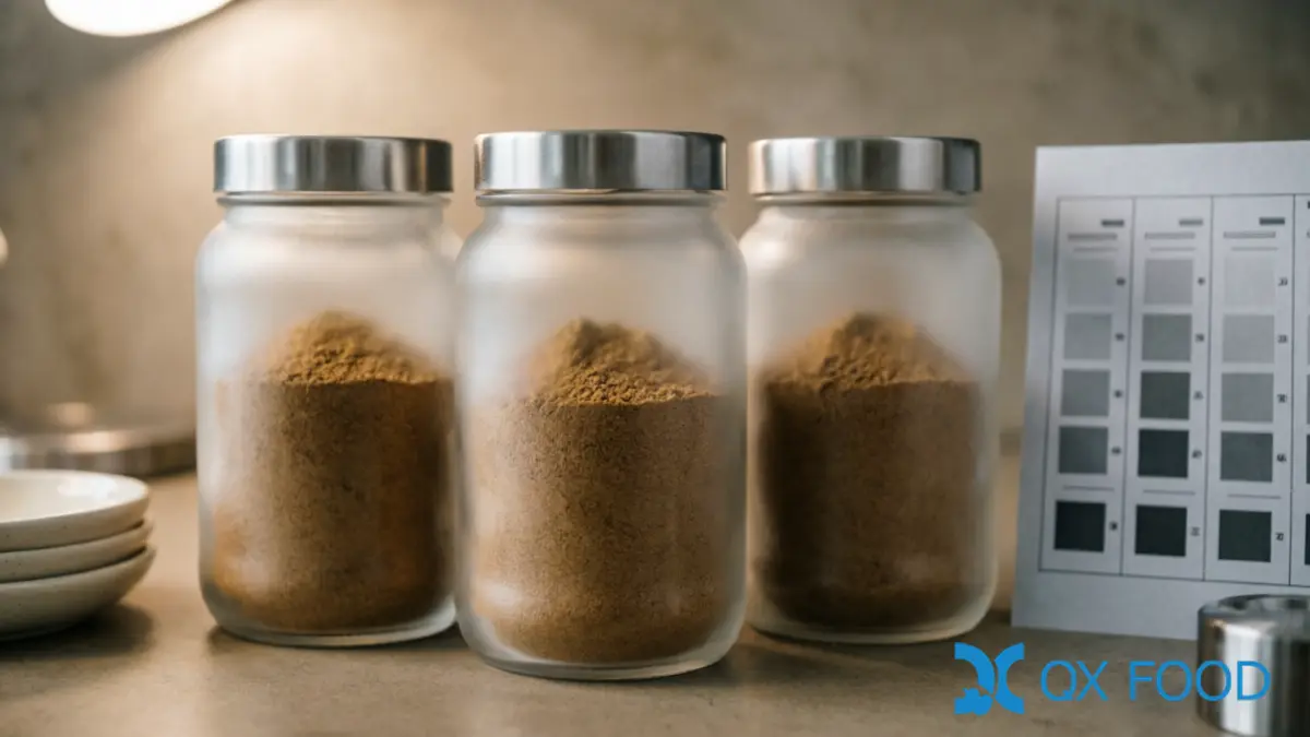 Seasoning Powder Three-Lot Consistency Test — Drift Measurement Across Production Lots