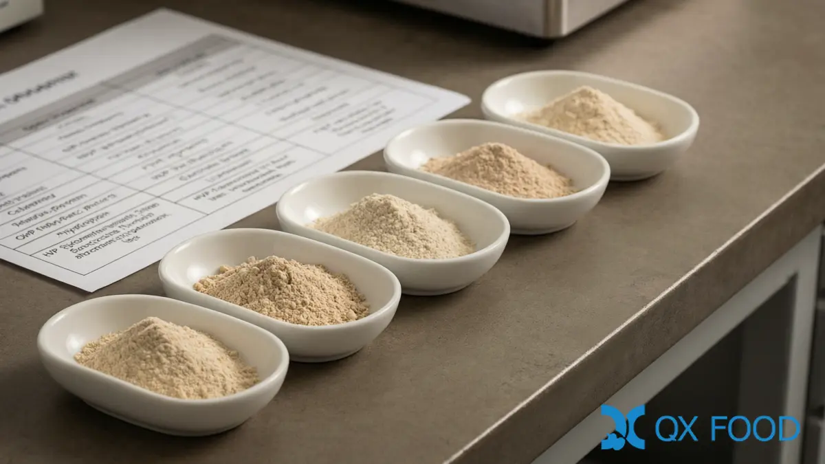 HVP Grade Comparison - Nitrogen Specifications