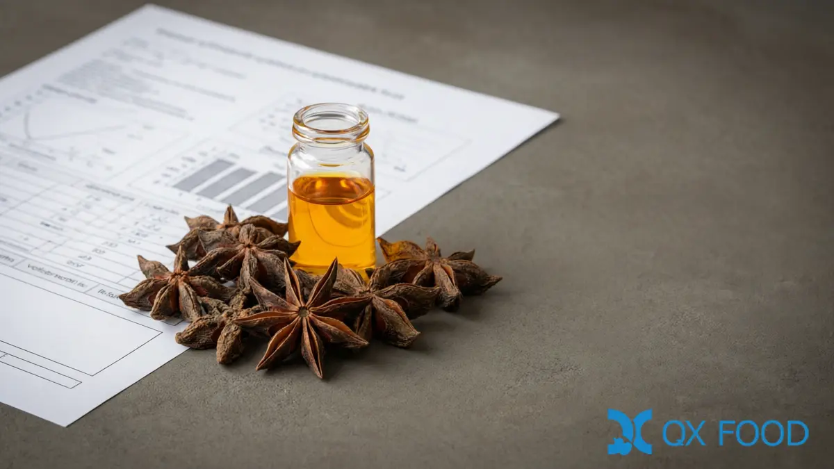 Bulk Star Anise Buying Guide: Quality, Specs & Supplier Checks 5 Star Anise - Quality Control Species Testing and COA Verification