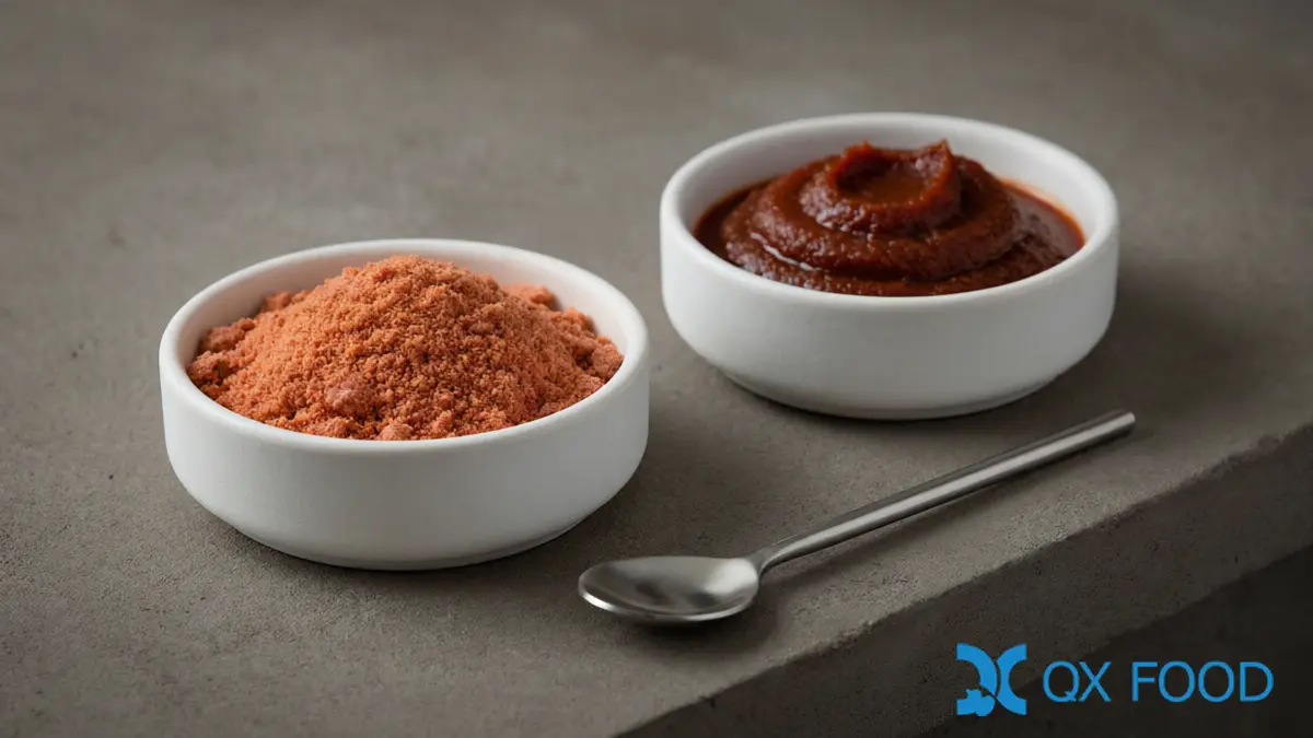 Tomato Powder and Tomato Paste Compared as Processed Forms