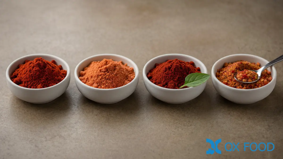 Tomato Powder Ingredient Types - Pure, Carrier-Containing, Organic and Seasoning